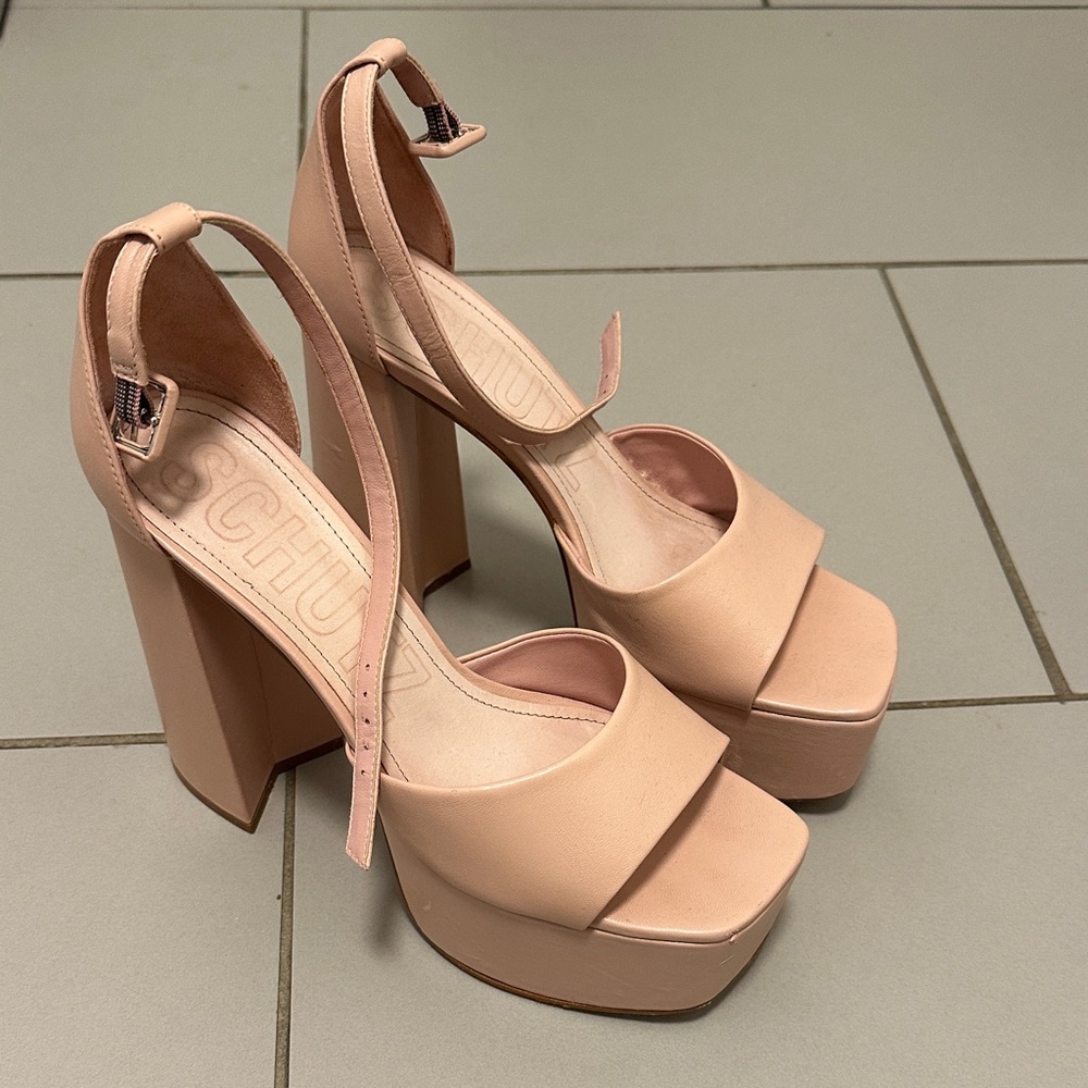 SCHUTZ Women's Blush Platform Sandals